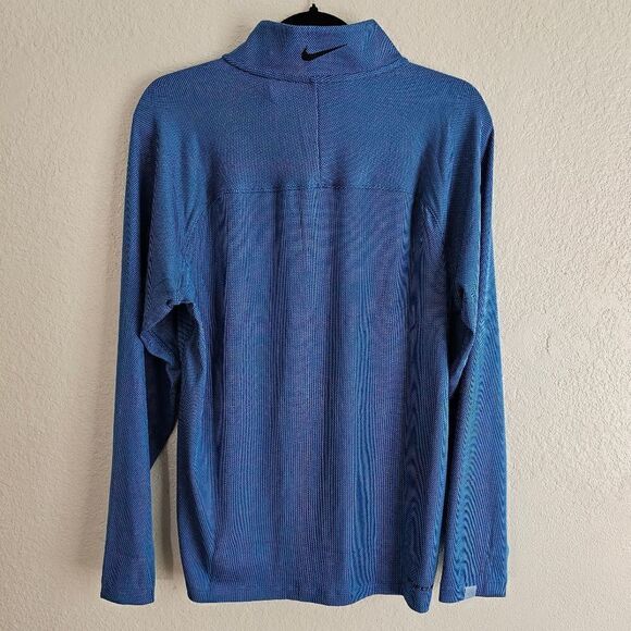 Nike Dri-Fit ADV Vapor Half Zip Pullover Jacket Men's S Blue Black DH0982-407 - Picture 7 of 13